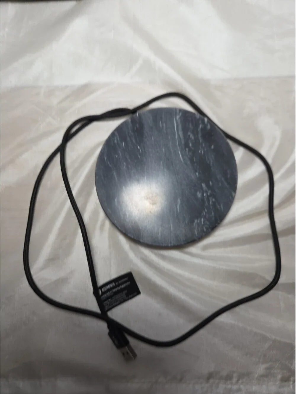 Einova By Eggtronic Marble Plug-In Charging Stone